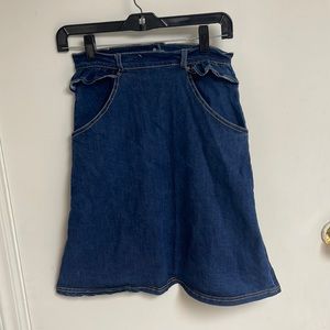NWOT KIDICHIC DENIM A-LINE SKIRT SIZE 16